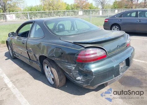 1998 Pontiac Grand Prix Gt from USA, damaged, VIN 1G2WP1211WF217925